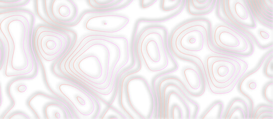 Abstract topographic contours 3d map background .topographic line texture background .monochrome image .stylized height of the topographic map contour in lines.	