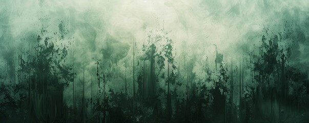 An eerie modern abstract backdrop inspired by the chilling atmospheres and psychological horror