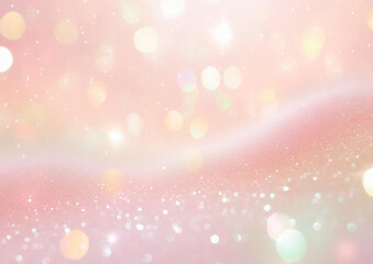 ピンクのキラキラの背景