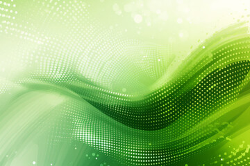 Obraz premium abstract green background with circles