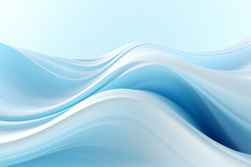 Obraz premium abstract blue wave background