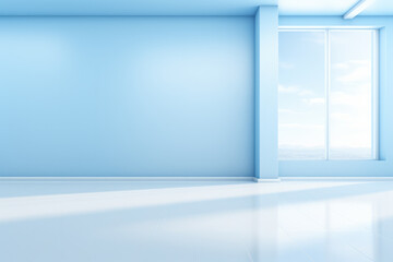 Obraz premium empty white room