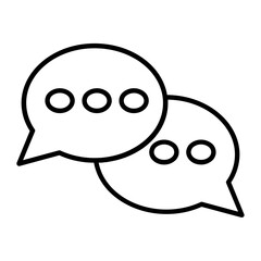 Naklejka premium Communication Icon