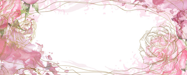 abstract horizontal background banner 2