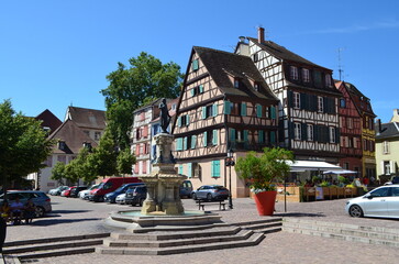Colmar (Haut-Rhin - Grand-Est - France) - obrazy, fototapety, plakaty
