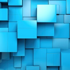 Abstract Azure Squares design background