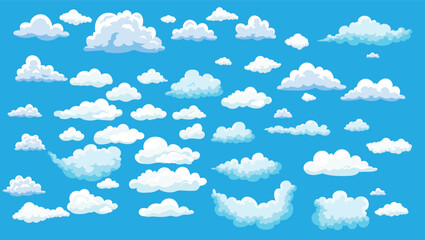 blue sky with clouds