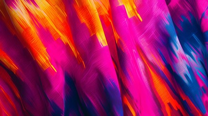 abstract background with multicolored crepe paper or fabric texture - obrazy, fototapety, plakaty