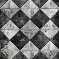 Abstract black colored traditional motif tiles wallpaper floor texture background