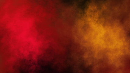 fiery background .waving smoke on a black background. hell background	 - obrazy, fototapety, plakaty
