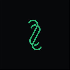 Geometric pattern, Minimal and  Z letter icon based minimal logo