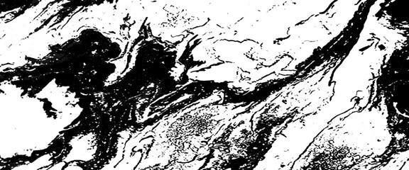 Vector marble background black and white grunge texture, black and white grunge texture. distress overlay background.