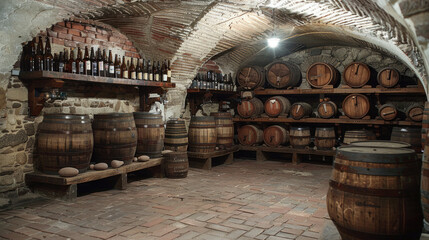 Old wine cellar and tasting room