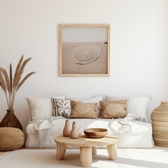 Boho Style Living Room Wall Art Photo Poster 