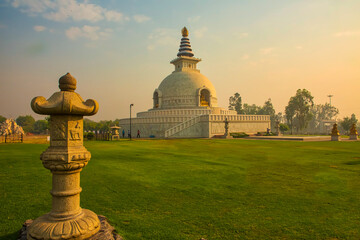 Vishwa Shanti Stupa (World Peace Stupa), New Delhi