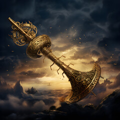 Gjallarhorn: The War Trumpet of Norse Mythology Summoning the Apocalypse