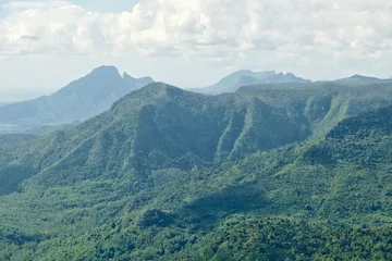 Poster Le Morne, Maurice Landscape near Le Morne in rural Mauritius