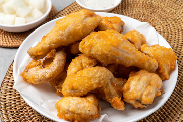 Sweet and sour chicken, garlic, soy sauce, spicy, old, fried chicken, fried chicken, fried chicken