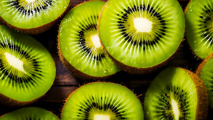 kiwi fruit slices