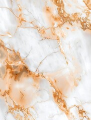 Close-up view of a warm beige marble texture with intricate white veining. The natural pattern creates an elegant backdrop with a luxurious feel.