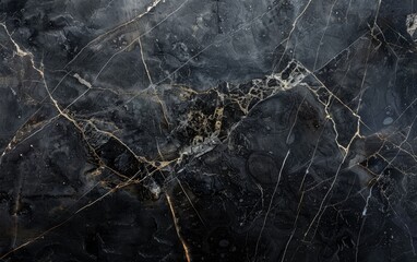 This image displays a deep blue marble texture, reminiscent of a cosmic expanse. The golden veins add an exquisite touch to the natural depth of the design.