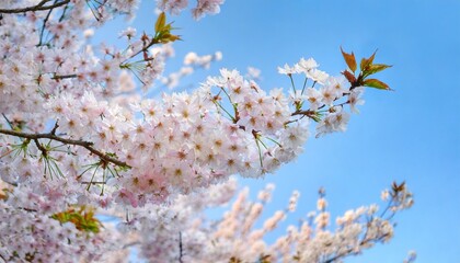 満開の桜  華麗に舞い散る桜の花びら