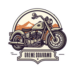 classic harley motorcycle logo