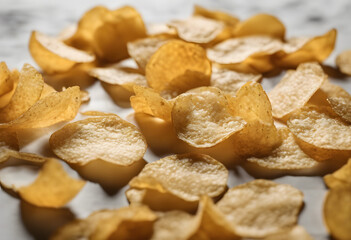 close up of chips