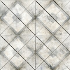 Abstract gray colored traditional motif tiles wallpaper floor texture background