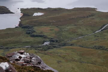 Fototapeta premium Stac Pollaidh, the Assynt Scottish Highlands