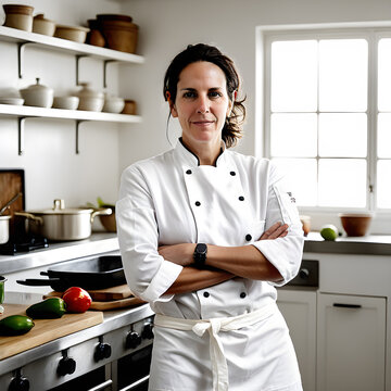 chef in kitchen