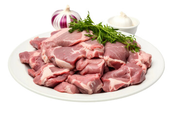 Offal Dish Delight Isolated on Transparent Background, PNG format
