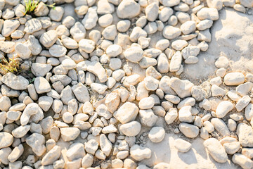 pebbles on the beach