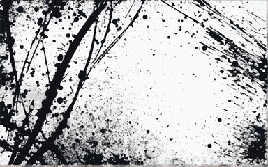 Black and white Grunge texture. Abstract Grunge Texture. Eps 10. 