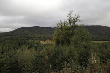 Three Lochs drive, scotland