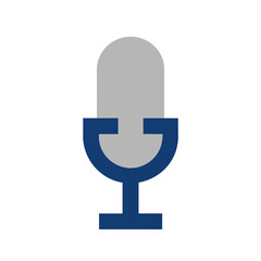 microphone icon illustration