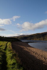 Calda House near Ardvreck Castle the Assynt, scottish Highlands