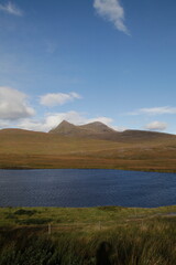 Obraz premium Loch assynt, scottish highlands