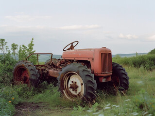 Abandoned Vintage Tractor