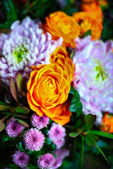 Close-Up of Flower Bouquet