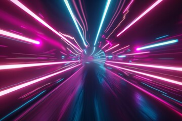 Colorful acceleration speed motion background
