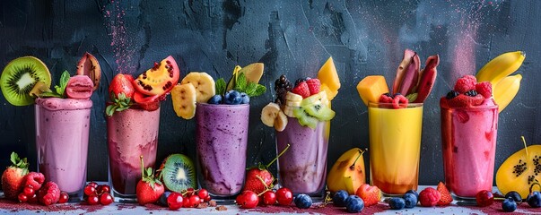 Cool Off with Homemade Fruit Smoothies, Summer's Perfect Treat