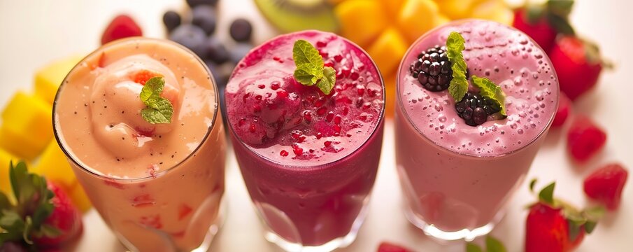 Cool Off with Homemade Fruit Smoothies, Summer's Perfect Treat