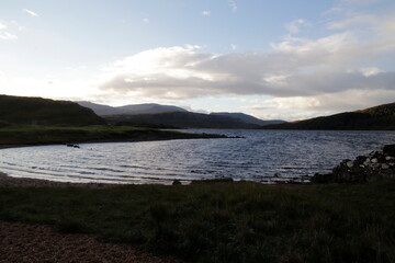 Ardvreck Castle Loch Assynt, Scottish Highlands