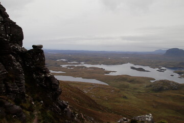 Stac Pollaidh, the Assynt Scottish Highlands
