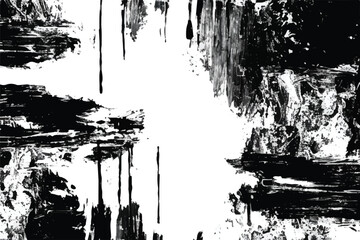 Black and white Grunge texture. Grunge black and white abstract dirty textured background. Scratch lines over background. Noise and grain. Scratch texture. Grunge frame. Splashes of paint. Eps 10.