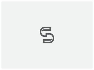 premium s letter logo design vector, vector and illustration,