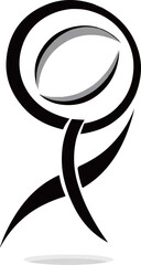 Modern Female Symbol Vector for Gender Equality and Empowerment