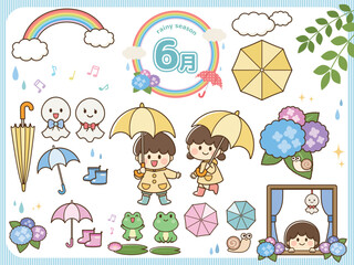 梅雨セット(主線あり)