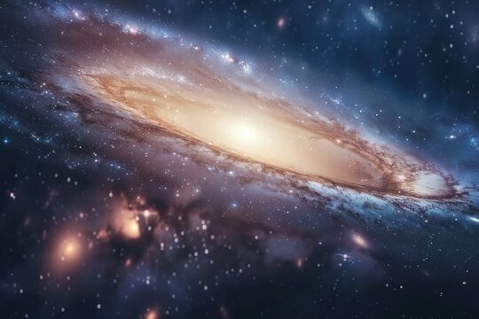 the Andromeda Galaxy our closest galactic neighbor in stunning clarity showcasing the scale of the universe